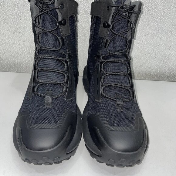 NEW UNDER ARMOUR UA Charged Valsetz Tactical Boots Black Zip Men’s Size 7 - Picture 8 of 9